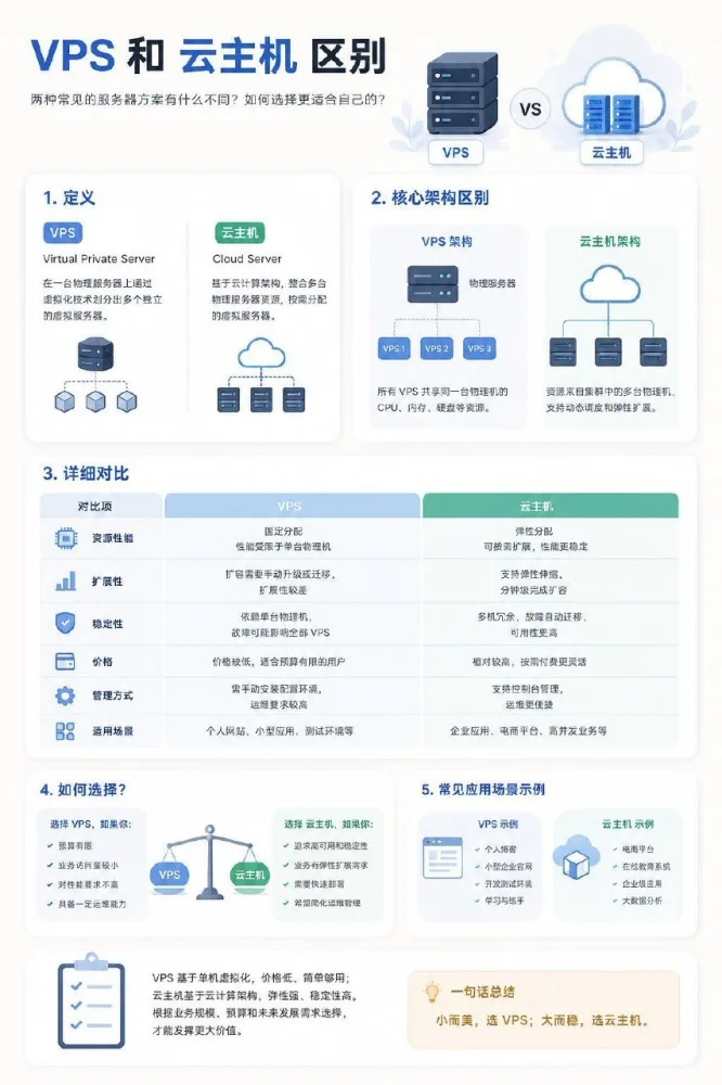 VPS和云服务器区别